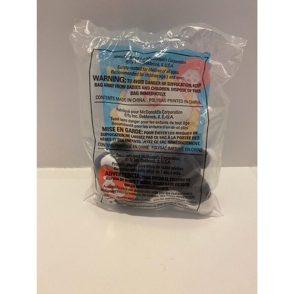 McDonald’s 1999 TY Nook The Husky Toy Animal #11 Happy Meal Toy - Picture 3 of 4